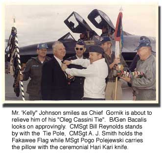 Gornik cuts Kelly's tie 